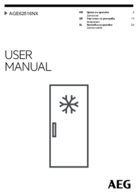 a Ver el documento AEG AGE62516NX Manual de usuario